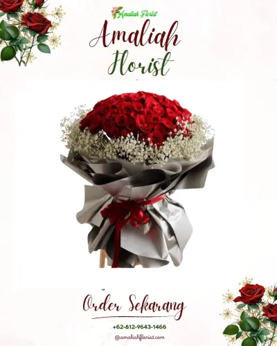 Buket Bunga di Palem Lestari Funeral Service